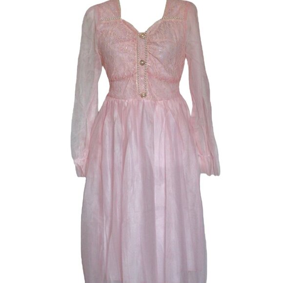 Dresses & Skirts - Pink Midi Princess Dress Tulle